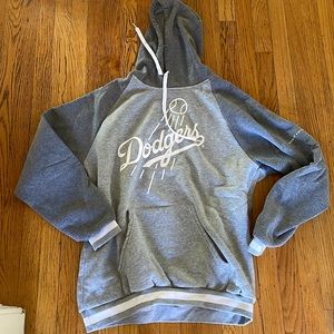 Gray Dodgers hoodie. Super soft, size extra large